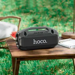 Портативна акустика Hoco HA3 Drum outdoor BT speaker 50W бездротова - мініатюра 3