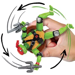 Ігрова фігурка TMNT Черепашки-Ніндзя Панцирний вихор Раф (83832) - мініатюра 3