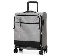Валіза маленька S тканинна Airtex 6659 54x40x23см 50л Срібна - мініатюра 3