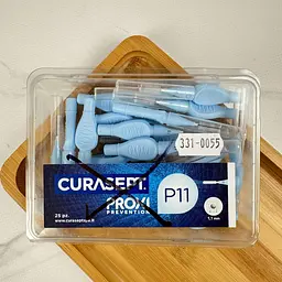 Міжзубний йоржик Curasept Proxi P11, ISO3 (1.1 мм, блакитний), 25 шт - мініатюра 3