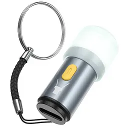 Ліхтарик Hoco UA38A LED міні брелок живлення від Type-C - мініатюра 2