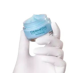 Крем для обличчя Dermedic Hydrain 3 Hialuro Ультра зволожувальний крем-гель 50 мл (5901643172718) - мініатюра 5
