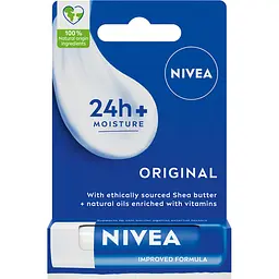 Бальзам-уход для губ Nivea Original Базовый 4.8 г (85061)