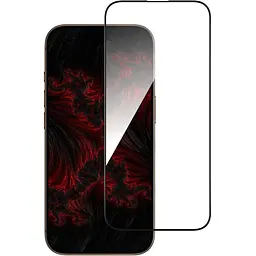 Скло захисне Intaleo Full Glue Apple iPhone 16 Pro Max Black (1283126593819)
