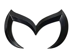 Емблема Mazda Batman Чорна метал 120х73 мм (пр-во Тайвань) - мініатюра 5