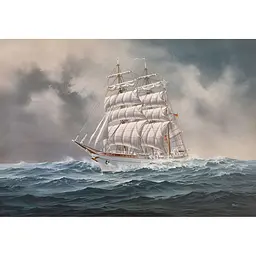 Збірна модель Revell Корабель Gorch Fock рівень 3, масштаб 1:350, 75 деталей (RVL-65432) - мініатюра 9