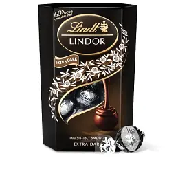 Шоколадные конфеты Lindt Lindor Extra Dark 200g