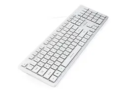 Клавіатура Vinga KB410 White - мініатюра 3