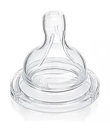 Соска силіконова Philips Avent Anti-colic середній потік, 3+ міс, 2 шт. (SCF633/27) - мініатюра 3