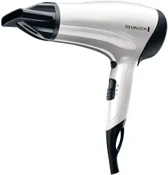 Фен Remington D3015, білий/чорний, 2000W, 2 швидкості, 3 режими