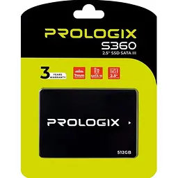 SSD накопичувач Prologix S360 512GB (PRO512GS360) [119337] - мініатюра 3