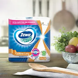 Паперові рушники Zewa Wisch Weg Design двошарові 2 рулони - мініатюра 10