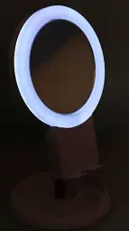 Дзеркало косметичне настільне із підставкою для телефона  LED підсвіткою Bailong BL-JG-003 - мініатюра 8