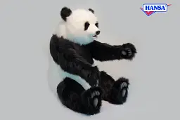 М'яка іграшка Hansa Панда, що сидить, Hansa, висота 95 см