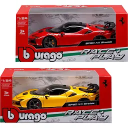 Автомодель серии R&P Ferrari SF90 XX Stradale (1:24) в ассортименте (18-26032)