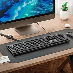 Клавіатура HOCO Ice wolf wired business keyboard GM23 (ru/ukr/en) - мініатюра 4