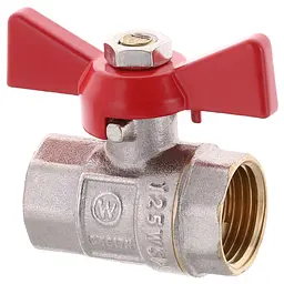 Кран кульовий Waterpro 1/2" ГГ1/2" ГГМ WP0146 - мініатюра 2