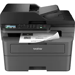 МФУ лазерне ч/б A4 Brother MFC-L2802DW, чорний, WiFi, 1200x1200 dpi, дуплекс, факс, до 32 стор/хв, ADF, 2-строковий РК екран,