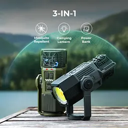 Фумігатор-ліхтар кемпінговий Flextail Evo Repel, зелений - мініатюра 2