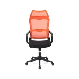 Офісне крісло Аклас Доріан BL TILT Помаранчевий (K-09 Orange OS-3000 Black) (00144001) - мініатюра 2
