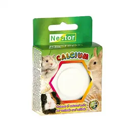 Мінеральний камінь для гризунів Nestor Calcium 55 г 0202/OGW