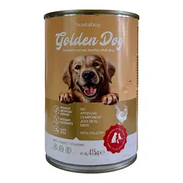 Консерва для собак всіх порід Golden Dog 415 грамів з куркою