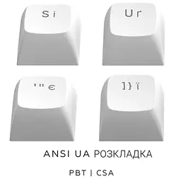 Клавіатура Dark Project ALU81 Terra Nova White (DPKB_NOVA_81_ANSI_WHITE_UA) - мініатюра 10