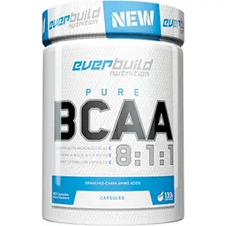 Амінокислоти Everbuild Nutrition BCAA 8:1:1, 400 капсул
