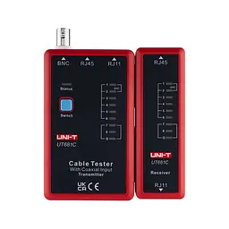 Кабельний тестер UNI-T UT681C (RJ45, RJ11, BNC) - мініатюра 6