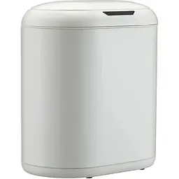 Відро для сміття сенсорне овальне Mixxus Premium Topper-TC0112 12л white MI7082, Білий
