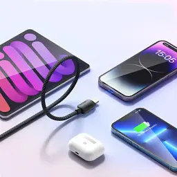 Дата кабель USB-C to Lightning 1.0m 20W black Essager (EXCTL-WL01-P) - мініатюра 4