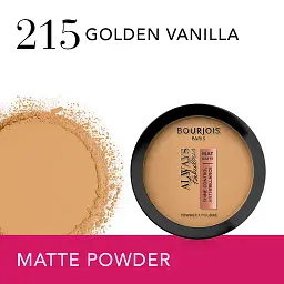 Компактна пудра Bourjois Always Fabulous, відтінок 215 (Golden Vanilla), 10 г (8000019656492) - мініатюра 2