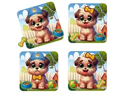 Магнітна гра Емоції Песика, Vladi Toys - мініатюра 2