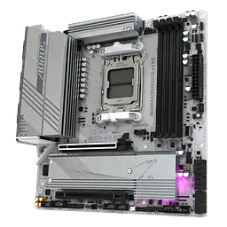 Mатеринська плата Gigabyte B650M Aorus Elite AX Ice Socket AM5 (B650M A ELITE AX ICE) - мініатюра 4