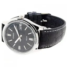 Годинники наручні чоловічі на шкіряному ремінці оригінальні Casio Collection MTP-1302PL-1AVEF (модуль №2784) - мініатюра 2