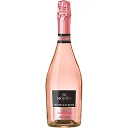 Вино ігристе Moinet Prosecco Rose DOC рожеве екстра сухе 0.75 л х 6 шт. - мініатюра 2