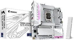 Материнська плата Gigabyte B860M Aorus Elite Wi-Fi 6E Ice LGA 1851 (B860M A ELT WF6E ICE) Б/В - мініатюра 4