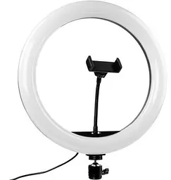 Кільцева лампа для фото Gelius Pro Halo RGB Ring 33 см GP-LR033 - мініатюра 4