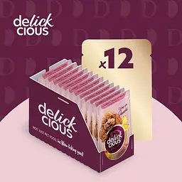 Вологий корм для собак Delickcious Пластівці з індичкою та тропічними фруктами у вершковому соусі 85 г - мініатюра 6