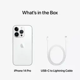 Смартфон Apple iPhone 14 Pro 256GB eSIM Silver (MQ0X3) [73671] - мініатюра 7