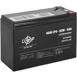 Акумулятор LogicPower LP 6-DZM-9 Ah тяговий свинцево-кислотний (LP12654) - мініатюра 3