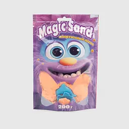 Кінетичний пісок Strateg Magic sand в пакеті 39401-7 Помаранчевий (4823113865061)