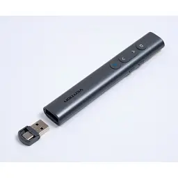 Презентер Vention PowerPoint Clicker with Red Laser Pointer Gray (KQIH0) - мініатюра 6