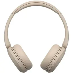 Навушники Sony On-ear WH-CH520 BT 5.2 SBC AAC Wireless Mic бежеві - мініатюра 4