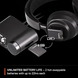 Ігрова гарнітура SteelSeries Arctis Nova Pro Wireless P Black PC/PS/SW/MAC/MOB - мініатюра 8