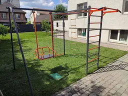 Дитячий спортивний комплекс для вулиці з гойдалками - мініатюра 7