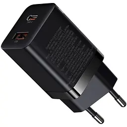 Зарядний пристрій Baseus Super Si Pro Quick Charger USB/Type-C 30W Black (CCSUPP-E01) - мініатюра 5