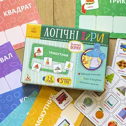 Логічна гра Ranok Creative Вивчай форми 24 картки 918002 - мініатюра 2