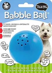 Інтерактивна іграшка-м'яч для собак Pet Qwerks Talking Babble Ball - мініатюра 7