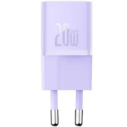 МЗП Baseus GaN5 Fast Charger (mini) PD20W (1USB-C) (CCGN05010) Purple